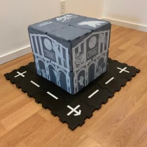 Rampage City Toy Haunted Train Station for Kids 4-9