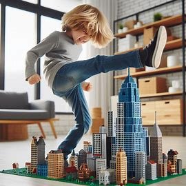 kicking over city